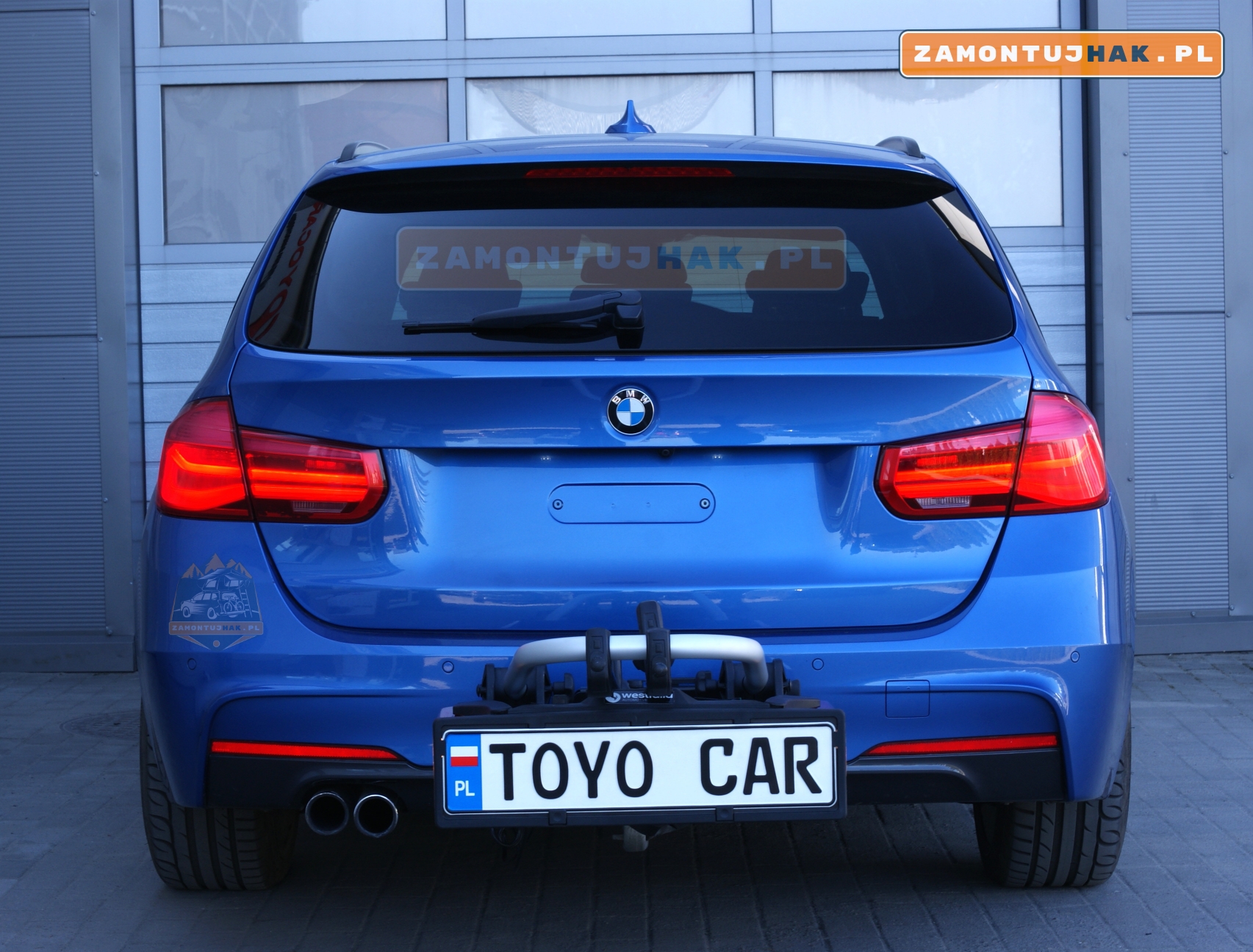 Zał&oacute;ż bagażnik rowerowy Westfalia BC80 na swoje BMW F30 - podr&oacute;żuj swobodnie z rowerami